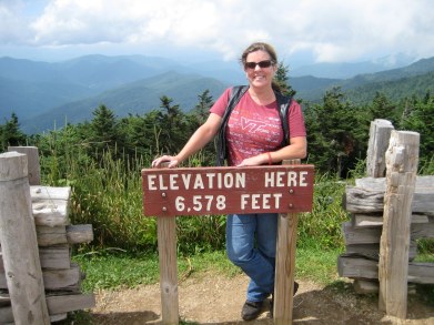 Highest Elevation in North Carolina - Mt Michell